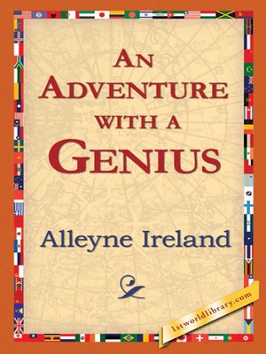 cover image of An Adventure with a Genius